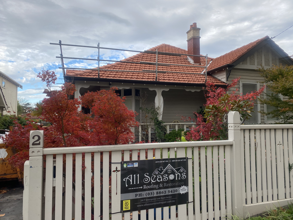 Roof Restoration in Balwyn 